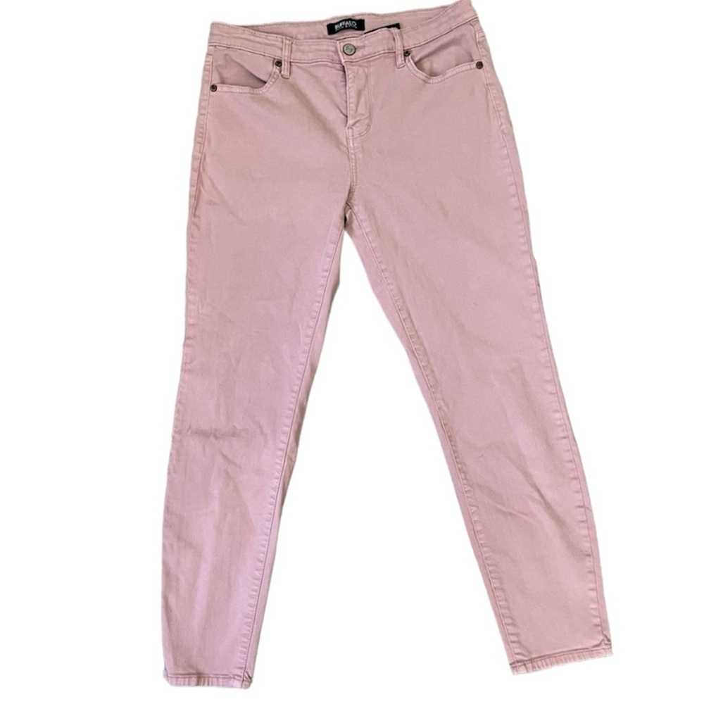 Buffalo David Bitton Light Pink Stretch Skinny Jeans Size 6 / 28